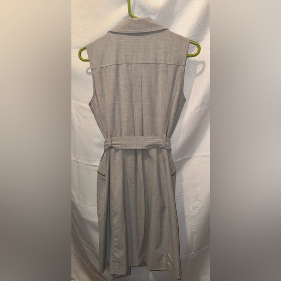 Calvin Klein Gray Sleeveless Midi Dress - Picture 2 of 3